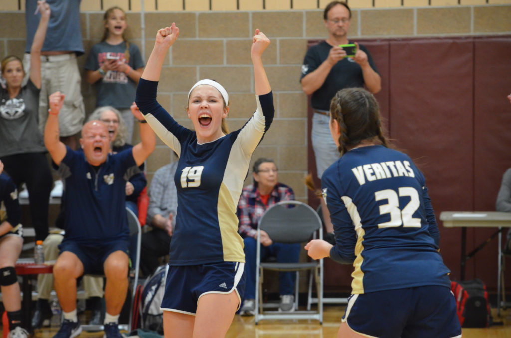 Chloe Holland leads Veritas volleyball past Seabury News, Sports